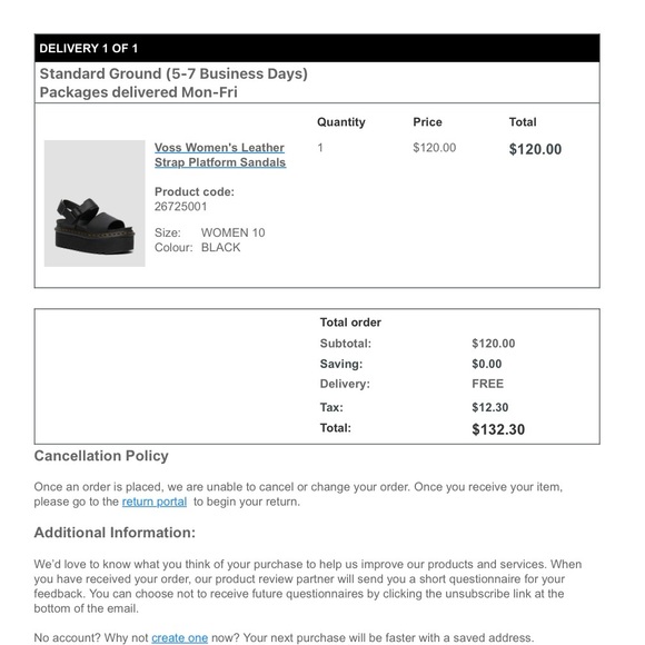 Dr. Martens Voss Women's Leather Strap Platform Sandals NWOT - Picture 2 of 5